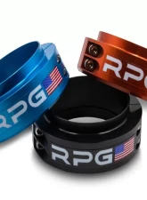 RPG Off-Road 3"Coil Spring Perch Collar Blue Ford Raptor 2017-2025                                     - RBPA0042 - Image 2