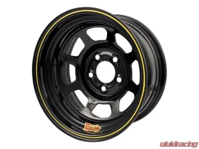 Aero Race Wheels ARW50-174735 Wheel 15x7 5x4.75 Black Powder Coat Wheel - 50-174735