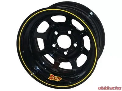 Aero Race Wheels ARW50-185010 Wheel 15x8 5x127 | 5x5 Black Powder Coat Wheel - 50-185010