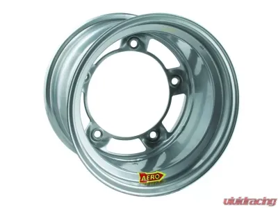 Aero Race Wheels ARW51-080520 Wheel 15x8 Wide 5 Bolt Pattern Silver Powder Coat Wheel - 51-080520