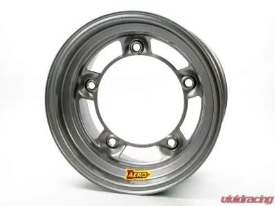 Aero Race Wheels ARW51-080550 Wheel 15x8 Wide 5 Bolt Pattern Silver Powder Coat Wheel - 51-080550
