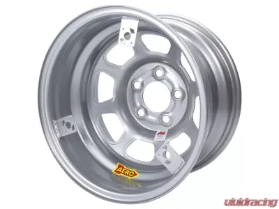 Aero Race Wheels ARW52-085020T3 Wheel 15x8 5x127 | 5x5 Silver Powder Coat Wheel - 52-085020T3