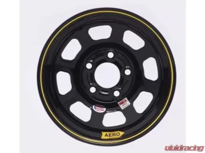 Aero Race Wheels ARW52-184520 Wheel 15x8 5x4.5 Black Powder Coat Wheel - 52-184520