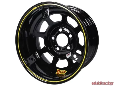 Aero Race Wheels ARW52-185010T3 Wheel 15x8 5x127 | 5x5 Black Powder Coat Wheel - 52-185010T3
