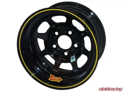 Aero Race Wheels ARW52-185020LT3 Wheel 15x8 5x127 | 5x5 Black Powder Coat Wheel - 52-185020LT3