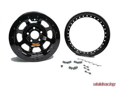 Aero Race Wheels ARW53-184520B Wheel 15x8 5x4.5 Steel Wheel - 53-184520B