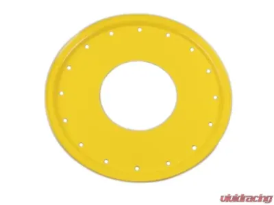 Aero Race Wheels Mud Buster 1pc Ring and Cover Yellow - 54-500001