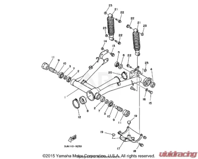 Yamaha OEM OIL SEAL, SD-TYPE CLEARANCE - 93102-40080-00