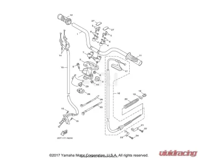 Yamaha OEM BOLT, FLANGE CLEARANCE - 90105-10864-00