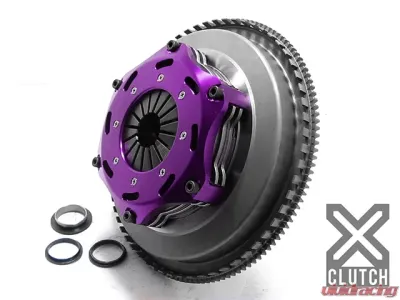 XClutch Clutch Kit with Chromoly Flywheel 7.25 and Twin Solid Ceramic Discs BMW M3 2008-2013 4.0L V8 - XKBM18531-2E