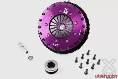 XClutch Clutch Kit with Chromoly Flywheel 9-Inch and Twin Solid Ceramic Clutch Discs BMW M3 2008-2013 4.0L V8 - XKBM23599-2E