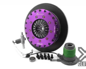 XClutch Clutch Kit with Chromoly Flywheel + HRB 9-Inch and Twin Solid Ceramic Clutch Discs Chevrolet 6.2L V8 XKCR23630-2E