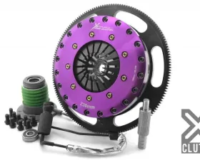 XClutch Clutch Kit with Chromoly Flywheel + HRB 9-Inch and Twin Solid Organic Clutch Discs Chevrolet 6.2L V8 XKCR23630-2G