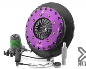 XClutch Clutch Kit with Chromoly Flywheel + HRB 9-Inch and Twin Solid Ceramic Clutch Discs Chevrolet