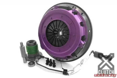 XClutch Clutch Kit with Chromoly Flywheel + HRB 10.5 and Twin Solid Organic Discs Chevrolet - XKCR27631-2G