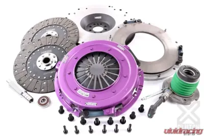 XClutch Clutch Kit with Chromoly Flywheel + HRB 10.5 and Twin Solid Organic Discs Chevrolet Camaro 6.2L V8 XKCR27636-2G - XKCR27636-2G
