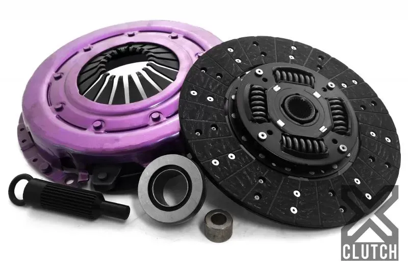XClutch Clutch Kit Stage 1 Single Solid Organic Clutch Disc Chevrolet Corvette 1985-1991 5.7L V8 - XKCR28011-1A