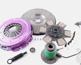 XClutch Clutch Kit with Chromoly Flywheel + HRB Stage 2 Sprung Ceramic Clutch Disc XKCR28692-1B