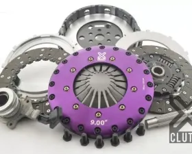 XClutch Clutch Kit with Chromoly Flywheel + HRB 9-Inch and Twin Sprung Organic Clutch Discs Ford