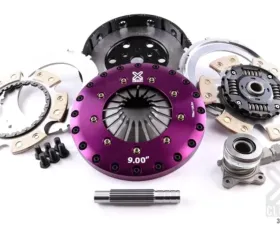 XClutch Clutch Kit with Chromoly Flywheel + HRB 9-Inch and Twin Sprung Ceramic Clutch Discs Ford