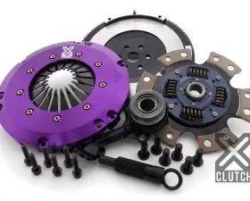 XClutch Clutch Kit with Chromoly Flywheel + HRB Stage 2 Single Ceramic Race Disc Ford
