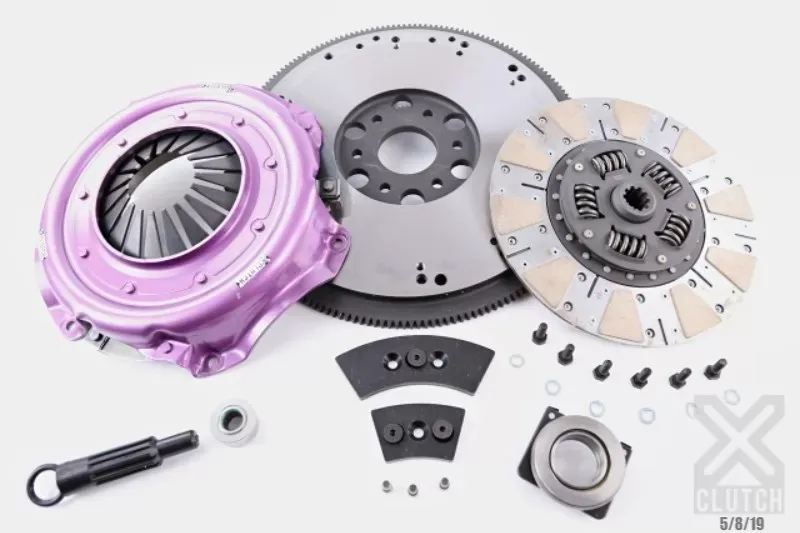 XClutch Clutch Kit with Chromoly Flywheel Stage 2 Cushioned Ceramic Clutch Disc Ford 7.0L V8 XKFD28528-1C - XKFD28528-1C