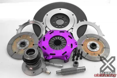 XClutch Clutch Kit with Chromoly Flywheel + HRB 7.25 and Twin Solid Ceramic Discs Chevrolet Camaro - XKGM18630-2E