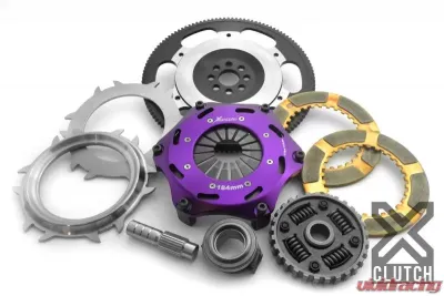 XClutch Clutch Kit with Chromoly Flywheel 7.25 and Twin Sprung Ceramic Discs Acura RSX 2002-2006 2.0L 4-Cylinder - XKHN18523-2B