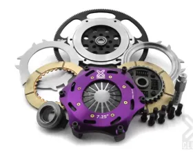XClutch Clutch Kit with Chromoly Flywheel 7.25 and Twin Sprung Ceramic Clutch Discs Honda Civic 2017-2025 2.0L 4-Cylinder