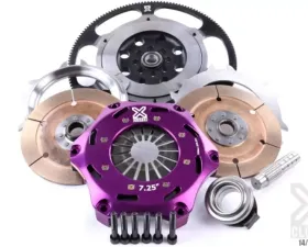 XClutch Clutch Kit with Chromoly Flywheel 7.25 and Twin Solid Ceramic Clutch Discs Honda Civic 2017-2025 2.0L 4-Cylinder