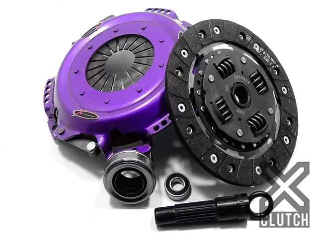 XClutch Clutch Kit Stage 1 Single Solid Organic Clutch Disc Acura Integra 1986-1989 1.6L 4-Cylinder - XKHN20001-1A