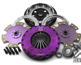 XClutch Clutch Kit with Chromoly Flywheel 9-Inch and Twin Solid Ceramic Clutch Discs Honda Civic 2017-2025 2.0L 4-Cylinder