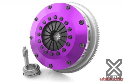 XClutch Clutch Kit with Chromoly Flywheel 8 and Twin Sprung Ceramic Clutch Discs Mini Cooper 2002-2009 1.6L 4-Cylinder - XKMC20520-2B