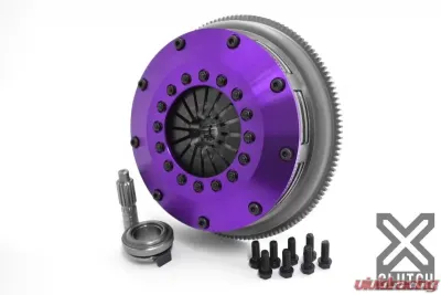 XClutch Clutch Kit with Chromoly Flywheel 8 and Twin Solid Ceramic Discs Mini Cooper 2002-2009 1.6L 4-Cylinder - XKMC20520-2E