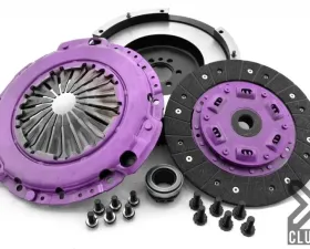 XClutch Clutch Kit with Chromoly Flywheel Stage 1 Single Sprung Organic Clutch Disc Mini Cooper 2008-2010 1.6L 4-Cylinder