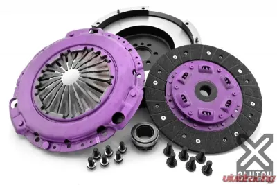 XClutch Clutch Kit with Chromoly Flywheel Stage 1 Single Sprung Organic Clutch Disc Mini Cooper 2008-2010 1.6L 4-Cylinder - XKMC23540-1A
