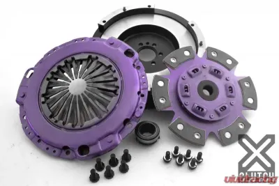XClutch Clutch Kit with Chromoly Flywheel Stage 2 Sprung Ceramic Clutch Disc Mini Cooper 2008-2010 1.6L 4-Cylinder - XKMC23540-1B