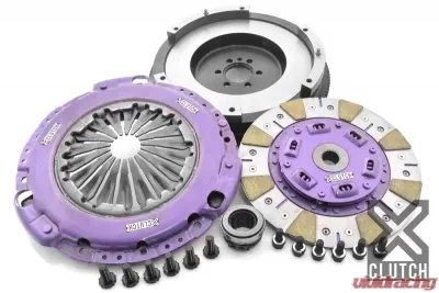 XClutch Clutch Kit with Chromoly Flywheel Stage 2 Cushioned Ceramic Clutch Disc Mini Cooper 2008-2010 1.6L 4-Cylinder - XKMC23540-1C