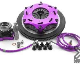 XClutch Clutch Kit with Chromoly Flywheel + HRB 7.25 and Twin Solid Ceramic Discs Mitsubishi Lancer 2005-2006 2.0L 4-Cylinder