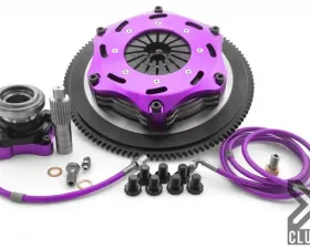 XClutch Clutch Kit with Chromoly Flywheel + HRB 7.25 and Twin Solid Ceramic Discs Mitsubishi Lancer 2008-2015
