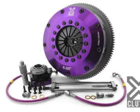 XClutch Clutch Kit with Chromoly Flywheel + HRB 8 and Twin Sprung Ceramic Clutch Discs Mitsubishi Lancer 2005-2006 2.0L 4-Cylinder