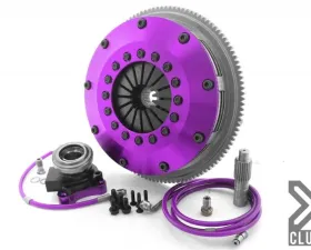 XClutch Clutch Kit with Chromoly Flywheel + HRB 8 and Twin Sprung Ceramic Clutch Discs Mitsubishi Lancer