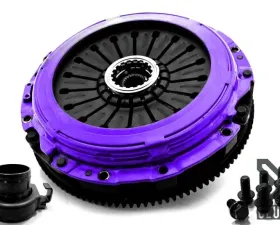 XClutch Clutch Kit with Chromoly Flywheel 9-Inch and Twin Solid Ceramic Clutch Discs Mitsubishi Lancer 2005-2006 2.0L 4-Cylinder