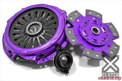 XClutch Clutch Kit Stage 2 Single Sprung Ceramic Clutch Disc Mitsubishi Lancer 2005-2006 2.0L 4-Cylinder - XKMI24010-1B