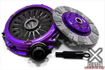 XClutch Clutch Kit Stage 2 Single Cushioned Ceramic Clutch Disc Mitsubishi Lancer 2005-2006 2.0L 4-Cylinder - XKMI24010-1C