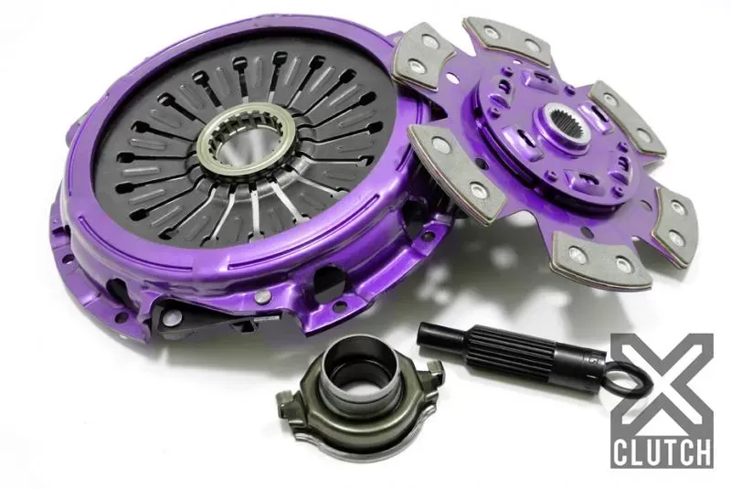 XClutch Clutch Kit Stage 2 Single Sprung Ceramic Clutch Disc Mitsubishi Lancer 2014 2.0L 4-Cylinder - XKMI24011-1B