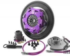 XClutch Clutch Kit with Chromoly Flywheel + HRB 7.25 and Twin Solid Ceramic Discs Mazda RX-7 1993-1995 1.3L 2-Cylinder