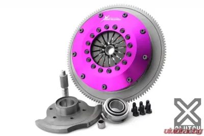 XClutch Clutch Kit with Chromoly Flywheel 8 and Twin Solid Ceramic Discs Mazda RX-8 2004-2011 1.3L 2-Cylinder - XKMZ20581-2E