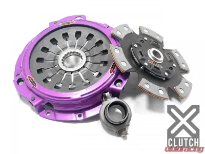 XClutch Clutch Kit Stage 2 Single Sprung Ceramic Clutch Disc Mazda RX-7 1993-1995 1.3L 2-Cylinder - XKMZ24002-1B