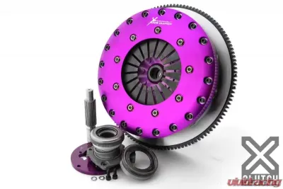 XClutch Clutch Kit with Chromoly Flywheel + HRB 9-Inch and Twin Solid Ceramic Clutch Discs XKNI23688-2E - XKNI23688-2E